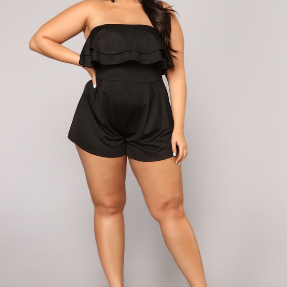 Black Romper - Picture 1 of 8